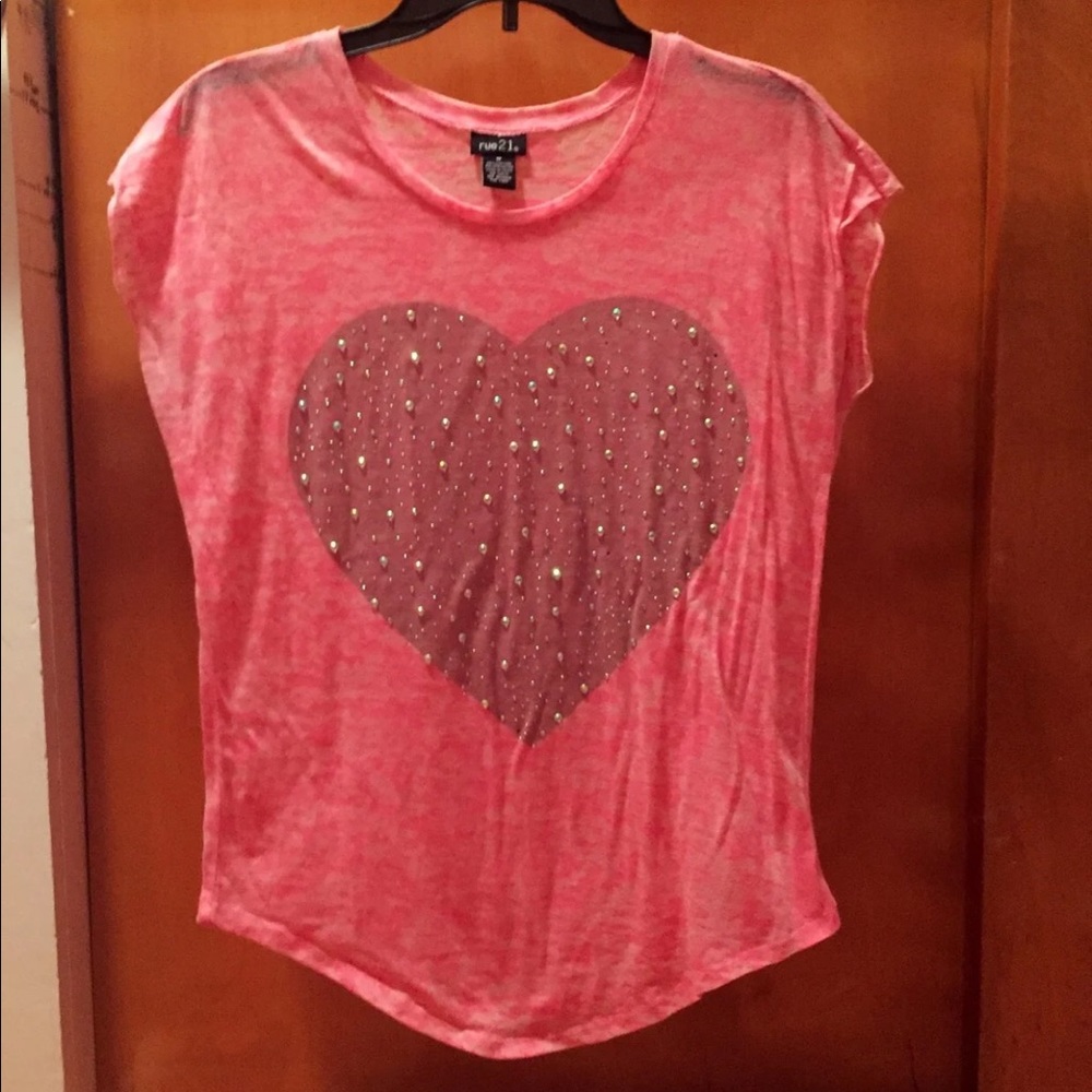 Sparkle Heart Top
